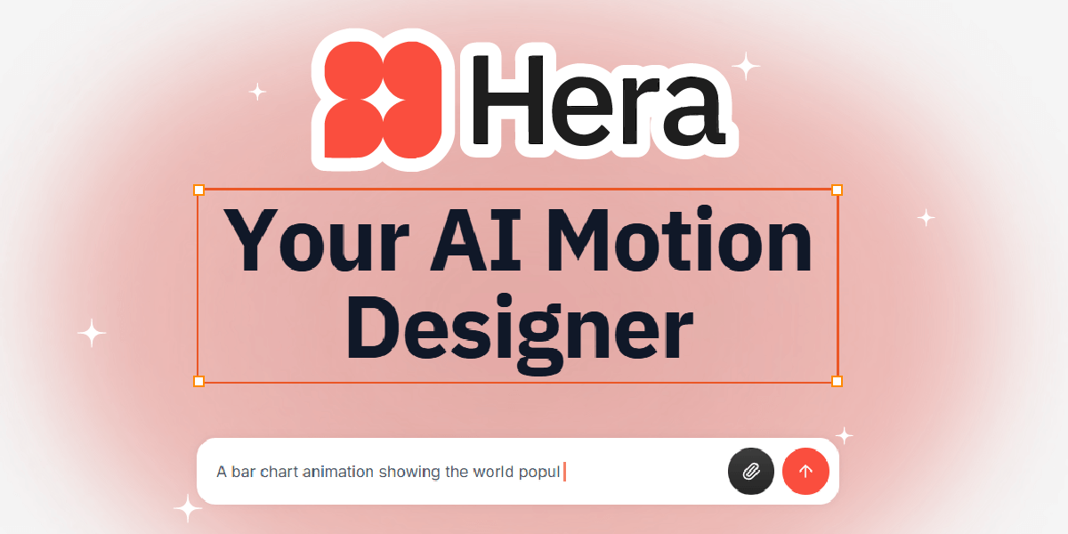 Hera AI：專為創作者打造的動態圖形工具