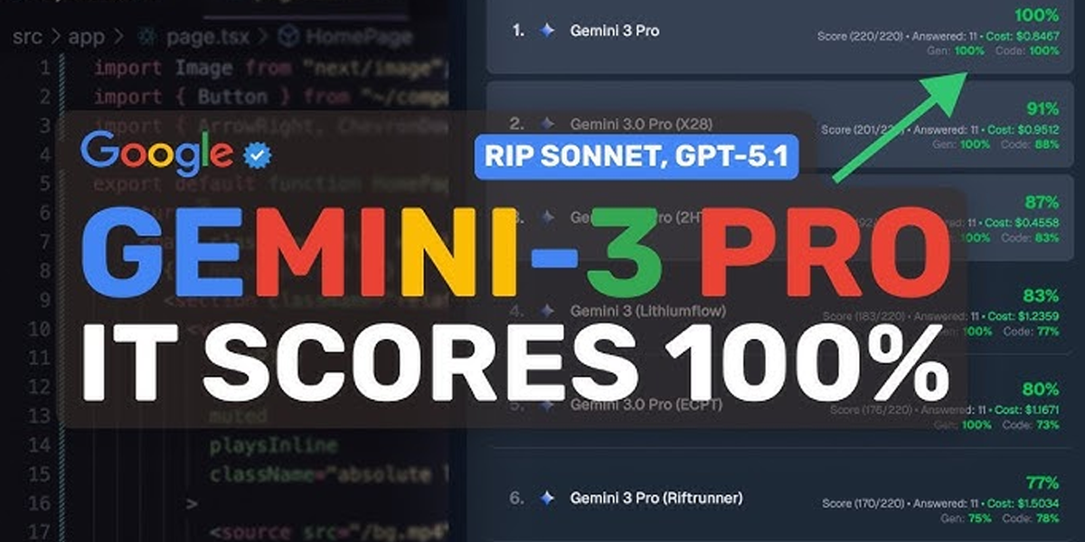 Gemini 3 在程式碼與網頁開發中的應用